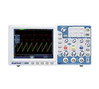 PeakTech, 1265, Osciloscopio digital de almacenamiento de 2 canales a 30 MHz con conexión USB, VGA y LAN, Osciloscopio con pantalla en color de 8» de alta resolución, 20 modos de medición automáticos