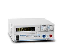 PeakTech 1565 - Labor Fuente de alimentación conmutada DC 1 - 16 V/0 - 40 A con USB, control remoto completo de voltaje y corriente, ciclos programables de salida de corriente y tensión