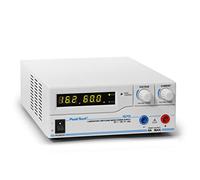 PeakTech 1570 - Fuente de alimentación DC 1-16V / 0-60A con USB, pantalla LED, fuentes de conmutación DC, 3 preajustes definidos por el usuario, protección contra sobrecarga 200~240 V AC