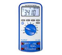 PeakTech, 3410, Multímetro digital True RMS 6000 contadores con comprobador de continuidad, NCV, temperatura y autorrango, Cat III 1000V/ CAT IV 600V