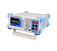 PeakTech 4096 - Multímetro digital 200000 cuentas gráfico RMS (hasta 100 kHz) con interfaz LAN y USB, RS-232 con pantalla a color TFT de 4 ", 1 millón de puntos - Máx 150 valores/seg