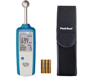 PeakTech 5201 - Indicador de humedad, mampostería, profundidad de medición: 20 - 40 mm