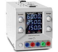 PeakTech, 6172, Fuente de alimentación de laboratorio 0, 60 V / 0, 2,5 A CC SELV fuente de alimentación lineal con transformador de aislamiento, fuente de alimentación de laboratorio con USB