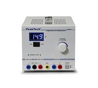 PeakTech, 6300 Fuente de alimentación lineal de CC para laboratorio, equilibrada, 0 ... +/- 15 V / 1,5 A ~ máx. 30 V CC