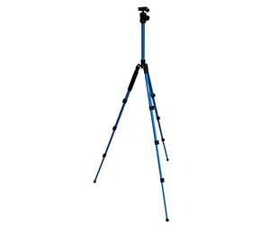 PeakTech, 7851 Trípode de Aluminio para cámara y aparatos de medición ~ con Rosca 1/4" y Cabezal panorámico 360 ° ~ máx. 10kg, 1 Pieza, P 7851