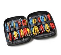 PeakTech 8202-24 unidades de cables de prueba, 25 cm - 200 cm, multímetro de prueba, cables de laboratorio, cable de medición con conector banana de 4 mm, apilable, en 4 colores