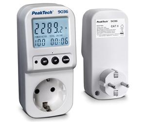 PeakTech 9036 - Medidor de consumo energético