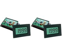 PeakTech LDP-140, Voltímetro/Amperímetro Digital Instalación 2000 Contadores, 1 pieza, LDP-140 (Paquete de 2)