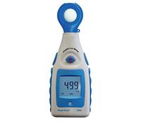 PeakTech, Luxómetro digital, medidor de luz, medidor de iluminación, medidor de brillo, dispositivo de medición con rango de medición de 0, 200000 lux, 1 pieza, P 5165