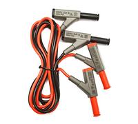 PeakTech P7025, Cable de conexión aislado 4mm 16A, Cables de prueba con acoplamiento para conectar cables de prueba de multímetro con 4mm, Cable de laboratorio doble aislado, CAT III 1000 V