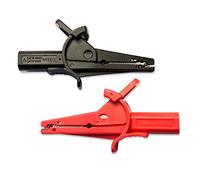 PeakTech aislado 4 mm Pinzas de cocodrilo - Cat III, 1 pieza, P 7015