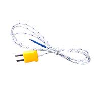 PeakTech, Termopar -50... +250°C, conexión Tipo-K, termopar, Sensor de Temperatura, cordón de medición para termómetro y multímetro.