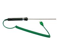 PeakTech, TF-40 Sonda de temperatura profesional tipo K -50-700 grados, sonda de temperatura de varilla universal, diámetro del sensor 3 mm