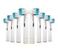 PEAKTREND 8 cabezales de repuesto para cepillo de dientes compatibles con Oral B Braun, cabezales de cepillo de dientes eléctrico profesional para Oral-B Pro