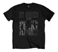 Peaky Blinders 'by Order Infill' - Camiseta de Manga Corta, Color Negro - Negro - XX-Large