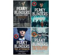 Peaky Blinders Collection 4 Books Set By Carl Chinn (The Real Story, The Legacy, The Aftermath & The Real Gangs and Gangsters)