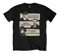 Peaky Blinders - T-Shirt # L Unisex Black # This Is Our City