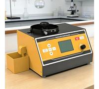 pealiritansemen Contador Automático De Semillas con Pantalla LCD Clara Y Botón Digital, Medidor De Granos Controlado por Microcomputadora, Perilla De Velocidad Ajustable Y Desaceleración Automática