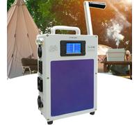 pealiritansemen Estación De Energía De Manivela: Generador Portátil De 200 WH con Carga Solar, Ca, Coche Y Manual, 500 W De Potencia para Emergencias En Casa Y Al Aire Libre