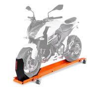 Peana Aparcamiento de Moto con calzo para rueda Smart Mover, max. 450 kg, aranja
