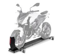 Peana Aparcamiento de Moto con calzo para rueda Smart Mover, max. 450 kg, gris
