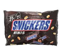 Peanut Chocolate bar | Snickers | Minis 20 Piezas | Peso total 403 gramos