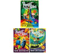 Peanut Jones Series 3 Books Collection Set (Peanut Jones and the End of the Rainbow [Hardback], Peanut Jones and the Illustrated City & Peanut Jones and the Twelve Portals)