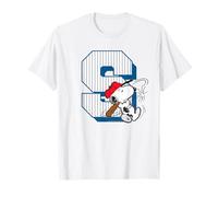 Peanuts Baseball Swing Varsity Sports Comics Classic Camiseta