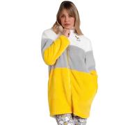 Peanuts Bata Manga Larga Calentita Franjas Snoopy Funny para Mujer