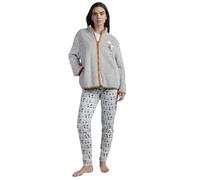 Peanuts Bata Manga Larga Calentita Snoopy&Friends para Mujer