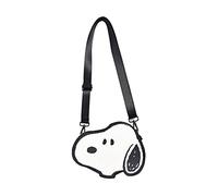 Peanuts - Bolso bandolera pequeño ajustable para hombres y mujeres, Snoopy
