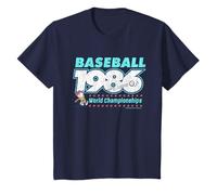 Peanuts Charlie Brown Baseball Team Epic 86 Juego Deportivo Héroe Camiseta