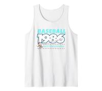 Peanuts Charlie Brown Baseball Team Epic 86 Juego Deportivo Héroe Camiseta sin Mangas