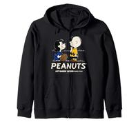 Peanuts Charlie Brown Lucy Pasar el rato EE.UU. Fútbol Divertido Clásico Sudadera con Capucha