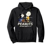 Peanuts Charlie Brown Lucy Pasar el rato EE.UU. Fútbol Divertido Clásico Sudadera con Capucha