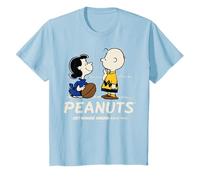 Peanuts Charlie Brown Lucy Pasar el rato USA Fútbol Clásico Diversión Camiseta
