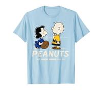 Peanuts Charlie Brown Lucy Pasar el rato USA Fútbol Clásico Diversión Camiseta