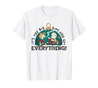 Peanuts Charlie Brown Navidad Sally Big Kid Sparkly Box Friends Camiseta