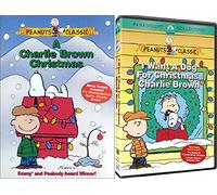 Peanuts Classics Double Holiday Feature - A Charlie Brown Christmas & I Want a Dog For Christmas, Charlie Brown 2-DVD Bundle