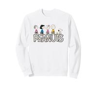 Peanuts - Comic All Stars Sudadera, Unisex para Adultos, Blanco, XXL