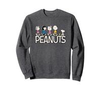 Peanuts - Comic All Stars Sudadera, Unisex para Adultos, Jaspeado Oscuro, XXL