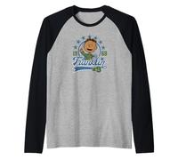 Peanuts - Franklin - Número 9 Camiseta Manga Raglan