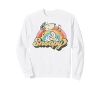 Peanuts Groovy Vibes Snoopy Music Retro 60s Vintage Festival Sudadera