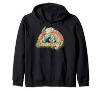 Peanuts Groovy Vibes Snoopy Music Retro 60s Vintage Festival Sudadera con Capucha