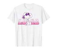 Peanuts Love Snoopy Joe Cool Retro Shades 90s Comic Vintage Camiseta