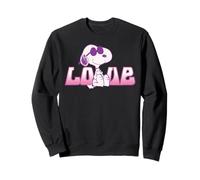Peanuts Love Snoopy Joe Cool Retro Sombras Vintage Comic 90s Sudadera