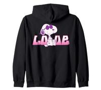 Peanuts Love Snoopy Joe Cool Retro Sombras Vintage Comic 90s Sudadera con Capucha