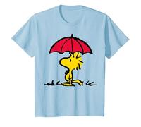 Peanuts - Paraguas Woodstock de Gran tamaño Camiseta, Niños, Azul Bebé, 2 años