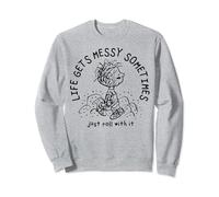 Peanuts - Pigpen Life se pone desordenado a veces simplemente rueda con él Sudadera