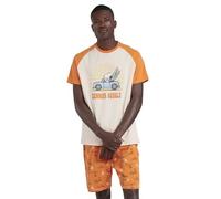Peanuts Pijama Manga Corta Summer Beagle para Hombre